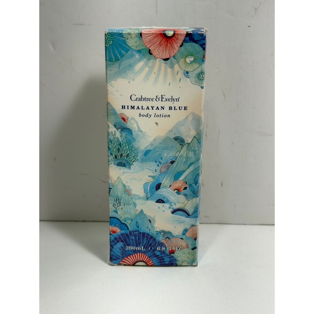 Crabtree & Evelyn Himalayan Blue Body Lotion 200mL 6.8 fl oz New in Box Discont.